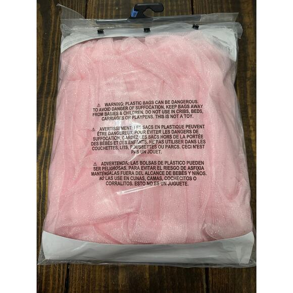 women’s pink bustle skirt fancy NEW SIZE XL - Picture 3 of 5